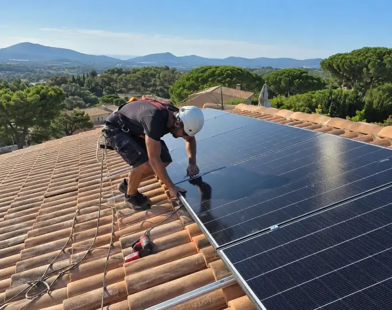 Installateur panneaux solaires Callas — pose photovoltaïque sur toiture