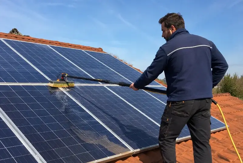 Nettoyage et entretien de panneaux solaires à Callas