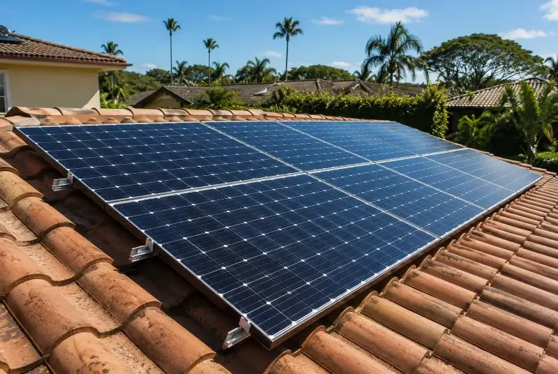 Installation de panneaux solaires à Callas